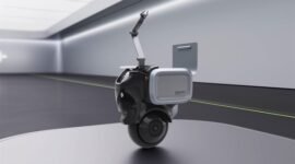 The Mobility One, a versatile Multipurpose Wheeled Robot, OMOWAY's second product built on the OMO-ROBOT Universal Architecture.